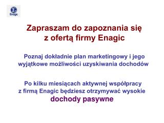 Poznaj dokładnie plan marketingowy i jego wyjątkowe możliwości uzyskiwania dochodów