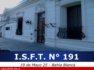I.S.F.T. N° 191