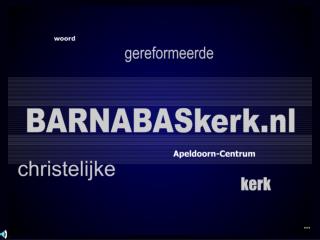 Websiteteam van de Barnabaskerk presenteert…