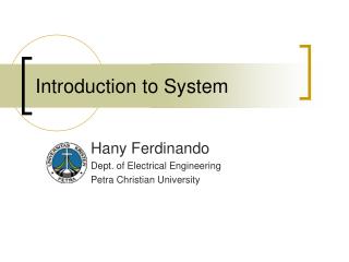 Introduction to System