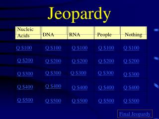 Jeopardy