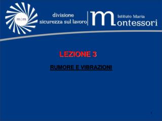 LEZIONE 3