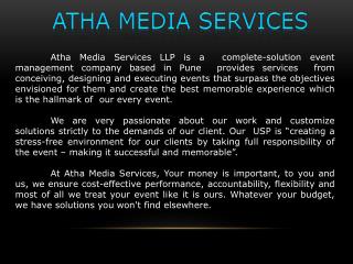 ATHA MEDIA SERVICES
