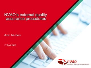 NVAO’s external quality assurance procedures