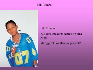 LiL Romeo