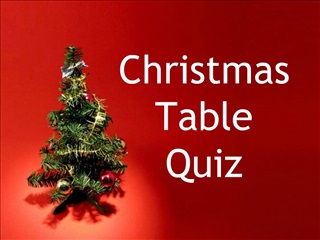 Christmas Table Quiz