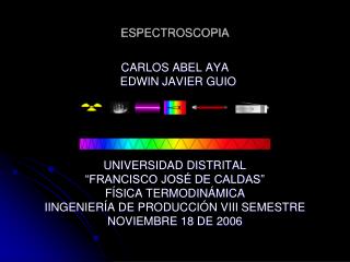 ESPECTROSCOPIA