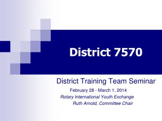 District 7570