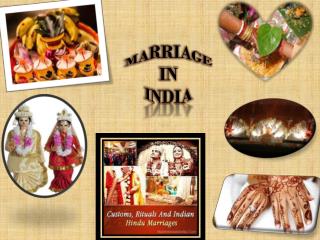 MARRIAGE IN INDIA