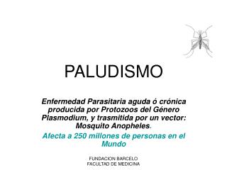 PALUDISMO