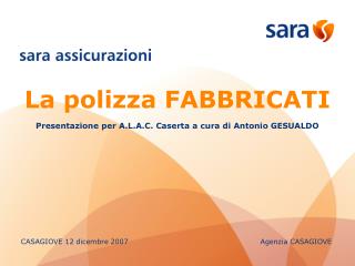La polizza FABBRICATI