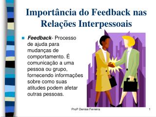 Importância do Feedback nas Relações Interpessoais