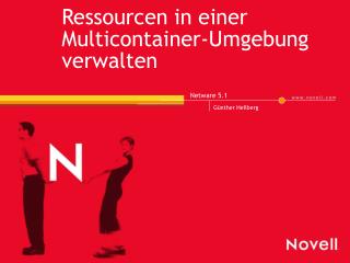 Ressourcen in einer Multicontainer-Umgebung verwalten