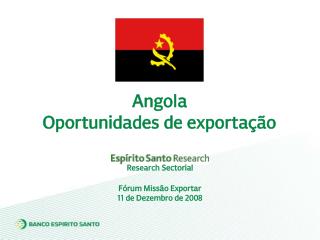 Fórum Missão Exportar 11 de Dezembro de 2008