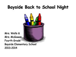 Bayside Back to School Night