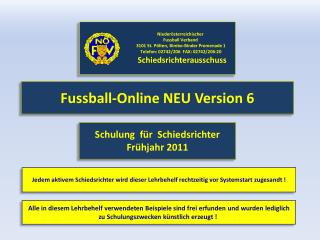Fussball-Online NEU Version 6