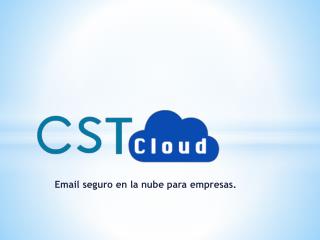 Email seguro en la nube para empresas.