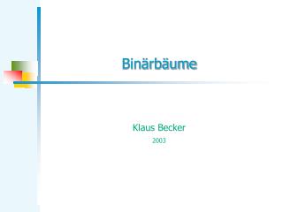 Binärbäume