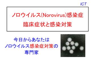ノロウイルス (Norovirus) 感染症 臨床症状と感染対策