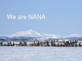 We are NANA