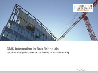 DMS-Integration in Bau financials