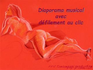 Diaporama musical avec défilement au clic