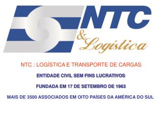 NTC : LOGÍSTICA E TRANSPORTE DE CARGAS