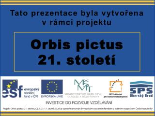 Orbis pictus 21. století