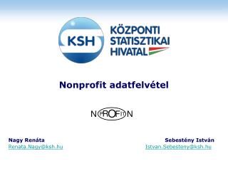 Nonprofit adatfelvétel