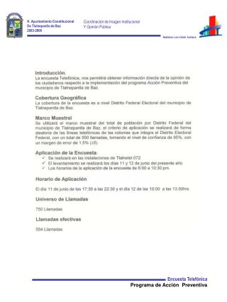 H. Ayuntamiento Constitucional De Tlalnepantla de Baz 2003-2006