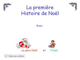 La première Histoire de Noël