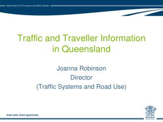 Traffic and Traveller Information in Queensland
