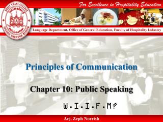 Principles of Communication