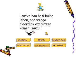 Lan txo hau hasi baino lehen, ondorengo alderdi ak ezagutzea komeni zaizu: