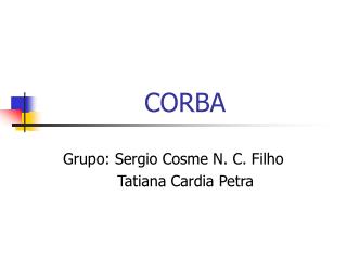 CORBA