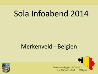 Sola Infoabend 2014