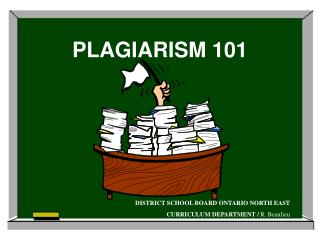 PLAGIARISM 101