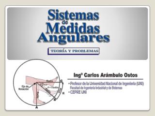 SISTEMAS DE MEDIDAS ANGULARES Y APLICACIONES