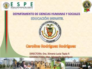 Departamento de ciencias humanas y sociales