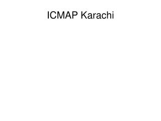 ICMAP Karachi