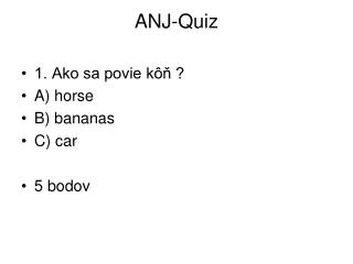ANJ-Quiz