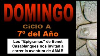 Los “Epigramas” de Benet Casablanques nos invitan a correr la aventura de AMAR