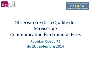 Observatoire de la Qualité des Services de Communication Électronique Fixes