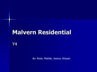 Malvern Residential