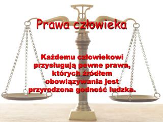 Prawa człowieka