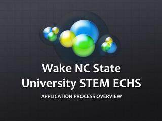 Wake NC State University STEM ECHS