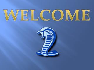 WELCOME