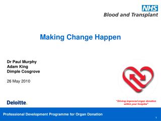 Making Change Happen