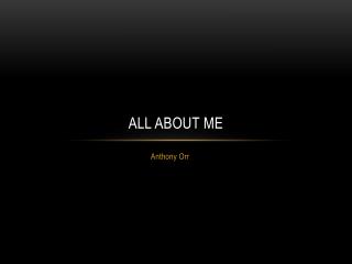 All About Me