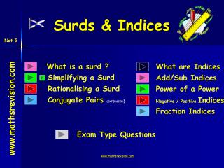 Surds &amp; Indices